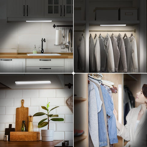 84 Closet 3200mah 120 BLS LED Lights - Battery Powered, Super Bright Under Cabinet Lighting with Motion Sensor