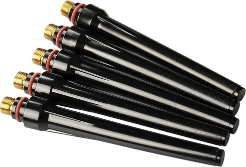 5Pcs TIG Welding 57Y02 Long Back Cap for TIG Welding Torch wp 17 18 26 Series