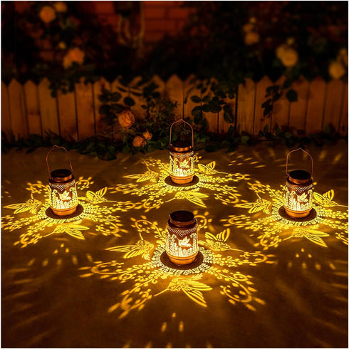 Hummingbird Hummingbird Mothers Day Gifts for Mom Solar Lanterns Outdoor Waterproof Hanging Solar Lights Gifts