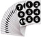iSYFIX Black Consecutive Number Stickers – 1 to 100, 3-inch Vinyl Self Adhesive Decal for Organizing & Storage