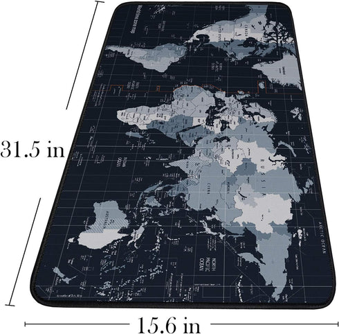 Gaming Mouse Pad, Large Extended Desk Mouse Pad, Non-Slip Spill-Resistant with Special-Textured Surface, Anti-Fray
