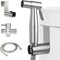 DF DUALFERV 7 Pcs Handheld Bidet Sprayer for Toilet, Stainless Steel Cloth Diaper Spray,