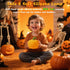 Dimmable VEEKI Pumpkin Night Light for Kids, Cute Halloween Pumpkin Lights Rechargeable with Timer, Silicone Lamp
