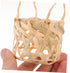 2Pcs Luxshiny Rustic Woven Lampshade Small Lamp Shades with Handles for Decorative Lighting Natural Atmosphere Design
