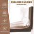 Geiserailie 20 Inch Set Egg Foam Pad Recliner Seat Cushion Recliner Cushions with Cover for Elderly with Back Support