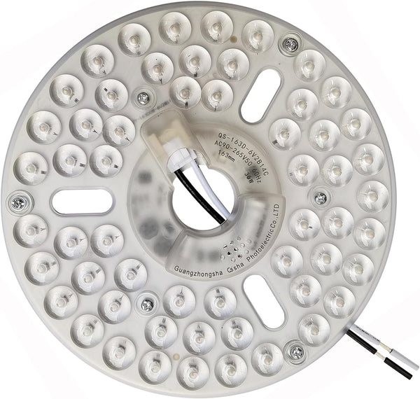 36W 6.4" Dimmable LED Light Engine Retrofit Kit for Ceiling Fan Light
