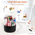 Desk Pencil Pen Holder, 5 Slots 360° Rotating Organizer for Office, School, Home, Art Supplies, Black