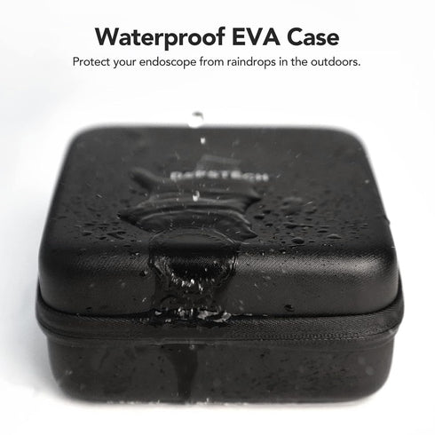 DEPSTECH Original Endoscope Case, Large-Capacity Hardshell Bag for WiFi & USB Scope Cameras, Black