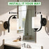 Wall Sconces Lights Lamp for Bedroom Bathroom, Modern Vanity Light Fixtures, Matte Black Farmhouse Wall Mount Lighting