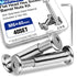 Usdrwam 40 Sets M6 40 mm Barrel Nuts and Bolts, Hex Socket Binding