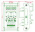 Electronics-Salon 2 SPDT 10Amp Power Relay Module, DC 12V Version