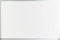 Lorell 24" x 18" Aluminum Frame Dry-Erase Board, White