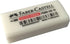 Faber-Castell Extra Soft Pencil Eraser - Dust Free, Clean Erasing, Pack of 5 (4 x 1.9 x 1.2 cm)
