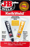 J-B Weld 8276 KwikWeld Quick Setting Steel Reinforced Epoxy - Dark Grey, 2 oz