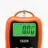 Digital Crane Scale 300kg/660lbs 200kg/440lbs with LED Handheld Mini Hanging Scale for Garage Farm Hunting Fishing Etc(200kg/Plastic Shell/Orange)