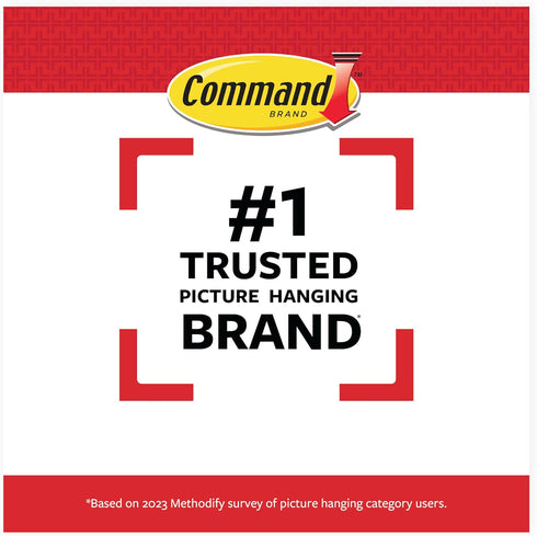 Command Picture Hanging Strips Variety Pack, Damage Free Hanging Picture Hangers, 10 Small Pairs and 8 Medium Pairs