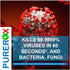 disinfectant (16oz, 3pk) Eliminate 99.99% viruses, bacteria, and fungi, PUREROX Hypochlorous HOCL