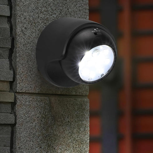 Motion Sensor Outdoor Lights, Battery Operated Wireless Waterproof Motion Detector Security Wall Light for Porch Stair