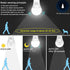 Radar Motion Sensor LED Light Bulbs, A19 9W, 5000K Daylight White, Motion Activated, E26 Base, for Hallway, Garage, 2