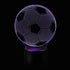 Light,3D 16 Soccer Night Illusion Football Lamp with Remote Control&Smart Touch Colors Changing for Kids Sport Lovers