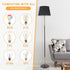 Feijidengshi 3 Dimmable Bulb,60" Modern Floor Lamp for Living Room,Stylish Floor Lamp with Color Temperature LED Small