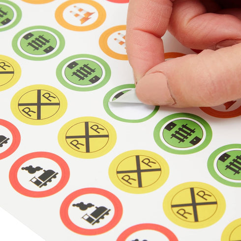 50 10.3 8.3 Potty Training Chart - Sticker Incentive Chart for Toddlers - Train-Themed Layout & Potty Training