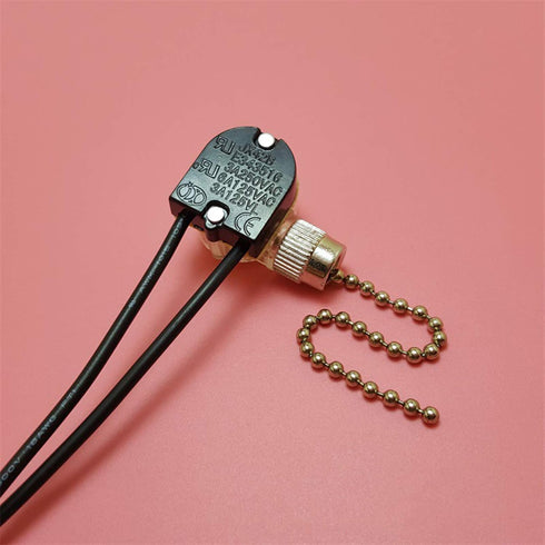 WOEIFGV JX42B 250V Wall Light Pull Chain Cord Controller for Home Ceiling Fan Lamp Replacement Parts