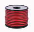 18 AWG Wire Electrical Wires - Flexible Silicone Wire 2 Conductor Parallel Wire (Black 66ft Red 66ft) Stranded