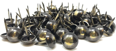 DMSE Wholesale Size 7/16" Diameter Hardware Upholstery Decorative Thumb Push Tacks, 100 Pack, Bronze Renaissance