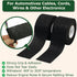 Wire Harness Cloth Electrical Tape, 2 Inch x 50 FT (5 Rolls), Automotive Wire Loom Heat Wrap Tape - High Temperature Fabric Wiring Harness, Heat Resistant & Heat Proof for Car Wires, Radio Wiring