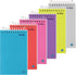 Enday Pocket Notebook, Small 3 x 5 Top Bound Spiral Notebooks, 75 Sheets, Mini Notepad in Pink, Purple, Green, Blue,