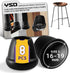 0.75 Inch Heavy Duty Rubber Chair Leg Caps - 8 PCS Non-Slip