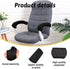 Office Chair Armrest Covers, Zipper Slipcover, Removable Stretch Chair Armrest Covers, Protectors for Office Chair