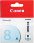 Canon CLI-8 PHOTO CYAN Compatible Ink for iP6600D, iP6700D, MP950, MP970 Printers