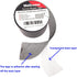 Windows Screen Repair Kit Tapes, Black 2 inches X 80 inches, Adhesive Waterproof Fiberglass Mesh Patch for Fixing