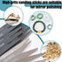 Honoson 20 Pcs Sanding Sticks - Polishing Sticks for Plastic Models, Assorted Metal and Wood Tools for Beginners