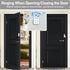 Satisure Wireless Door Chime: 600 FT Range, 58 Chimes, 5 Volume Levels, LED Indicators, Alarm for Home/Office Entry