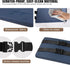 Vizava 16" Set, Wheelchair Leg Rest Support Pad with Removable Faux Sheepskin Cover, All-Season Leg Rest Cushion