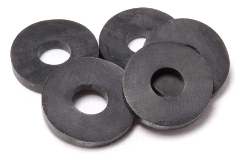 100 Pack EPDM Rubber Flat Washers - 5/8" OD, 3/32" Thickness, UV Resistant Neoprene Washers for Indoor/Outdoor