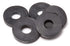 100 Pack EPDM Rubber Flat Washers - 5/8" OD, 3/32" Thickness, UV Resistant Neoprene Washers for Indoor/Outdoor