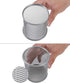 EasyPAG Pencil Holder Mesh Pen Cup Marker Holder Makeup Brush Holders for Home, School & Office, 2 Pack, Silver by EasyPAG