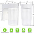 11W 800 3000K 1-Pack LIT-PaTH Dusk to Dawn Outdoor Wall Lantern, LED Jelly Jar Light, Lumens, Warm White, Aluminum