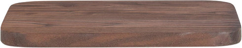Flash Furniture Rustic Walnut Wood Seat for Colorful Metal Barstools (Pack of 1)