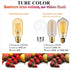 LiteHistory E26 LED Bulb 6W Equivalent, Warm White 2200K, Dimmable AC120V, 400lm, Pack of 6