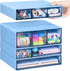 Desk Storage Organizer with 9 Drawers, 4 Tiers Stackable Desktop Craft Storage