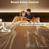 16.4ft 4000K Dimmable Tatazone Smart White COB Led Strip Light with App and Remote, WiFi Bright COB Light Strip