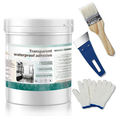 Transparent Waterproof Coating, Invisible Waterproof Agent, Indoor & Outdoor Waterproof Coating (17.5oz)