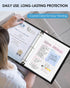 KTRIO Clear Sheet Protectors 8.5 x 11 inch, Top Loading Document Sleeve, 50 Pack for 3 Ring Binder