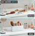 Wooden Pencil Pen Holder for Desk, Office Organizers with 4 Slots for Countertop, Makeup Brush Holder, White
