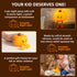 JoviaFesta Dimmable Pumpkin Night Light for Kids, Halloween Jack O Lantern Decor for Kids, Baby Nursery Toddler Squishy